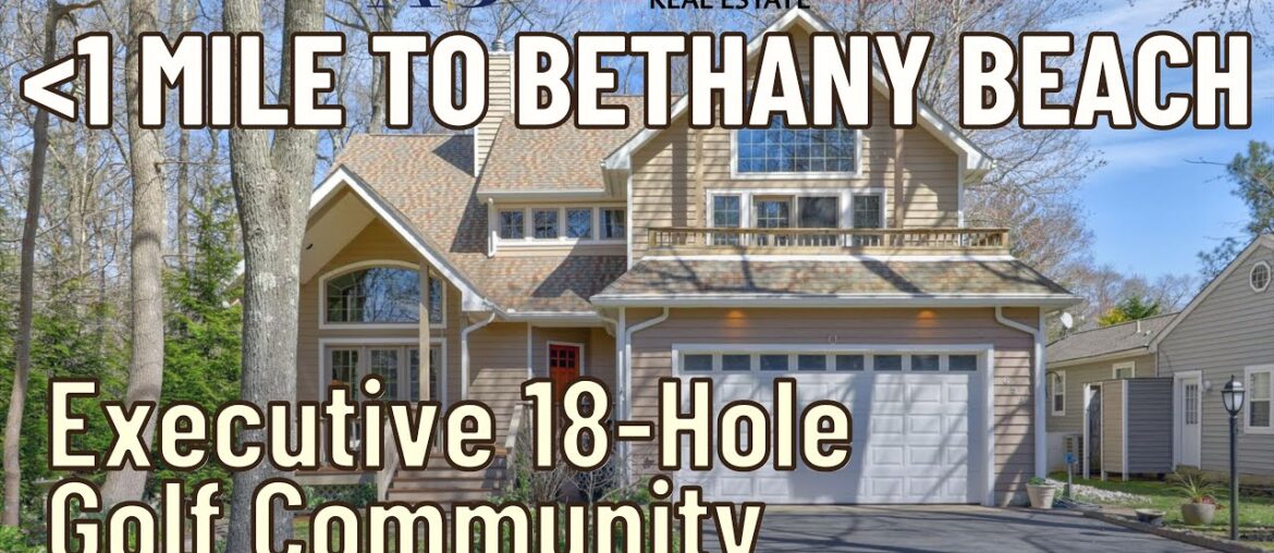 Bethany Beach Living in the Salt Pond! 18-Hole Golf, Less Than 1 Mile to Beaches, 3 Bed Custom Home Bethany Beach Living in the Salt Pond! 18-Hole Golf, Less Than 1 Mile to Beaches, 3 Bed Custom Home