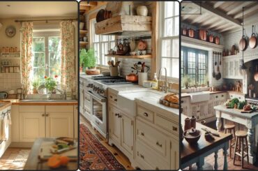 French country kitchen decoration ideas. French country cottage kitchen decorating tips.#kitchen