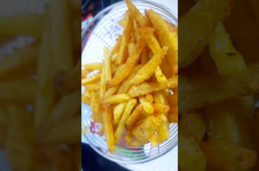 French Fries Recipe #shorts  #youtubeshorts #trendingshorts #KFCfries #frenchfries