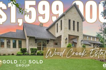 LUXURY Home Tour in Wood Creek Estates  |  9051 Legacy Creek Ct, Montgomery, TX