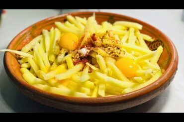 Potato French Fries | Egg French Fries | Crispy Egg French Fries Recipe  by Anila's Dining