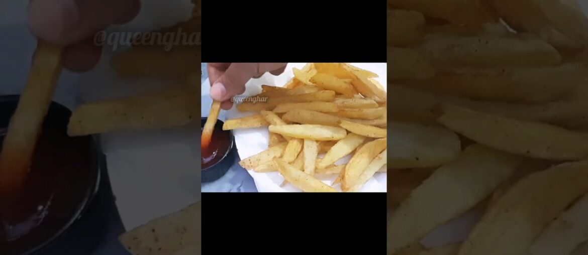 French Fries Makes & Freeze #frenchfries #iftarspecial #shorts #viral