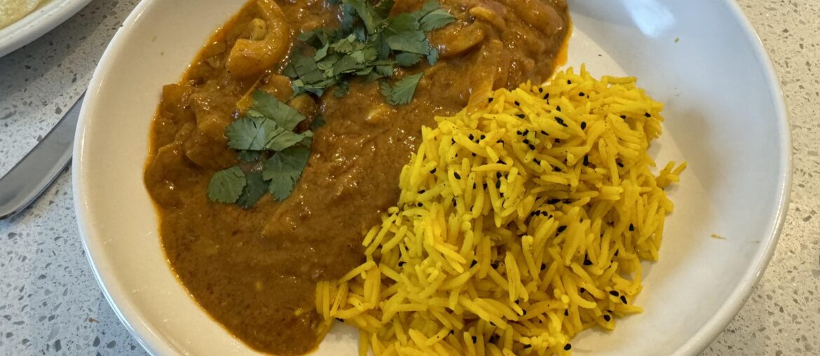 Keralan Prawn Curry & Pilau Rice