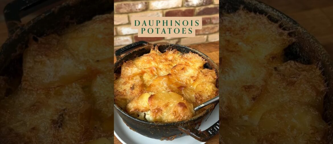 Dauphinois potatoes #classicfrench #recipe #classiccuisine #cooking #food #french #garlic