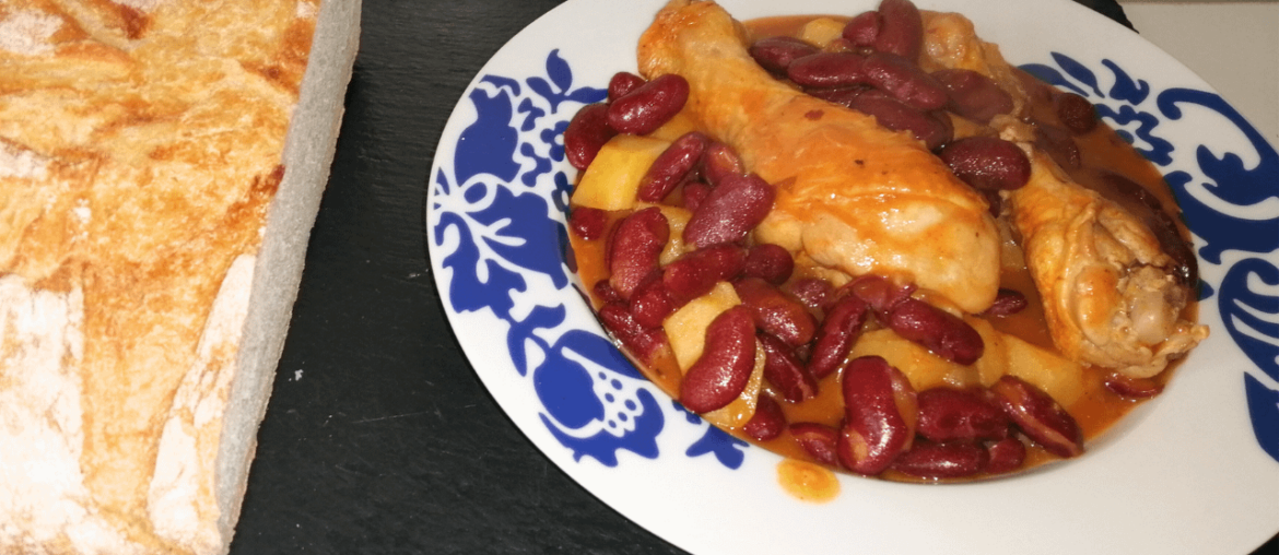 Red Beans and Chicken Stew | Simple 45 Minute Recipe