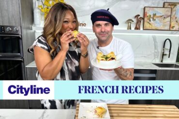 French recipes for croque monsieur and onion soup