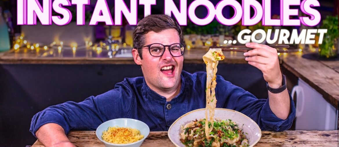 A Chef makes INSTANT NOODLES Gourmet!! | Sorted Food A Chef makes INSTANT NOODLES Gourmet!! | Sorted Food