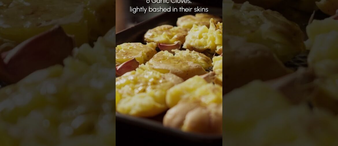 Neven Maguire's Crushed Baby Potatoes with Hegarty’s Cheddar