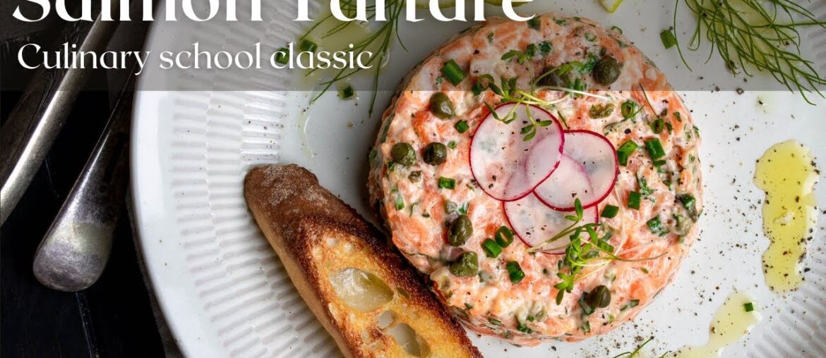 Classic Salmon Tartare (sample recipe from our cookbook) Classic Salmon Tartare (sample recipe from our cookbook)