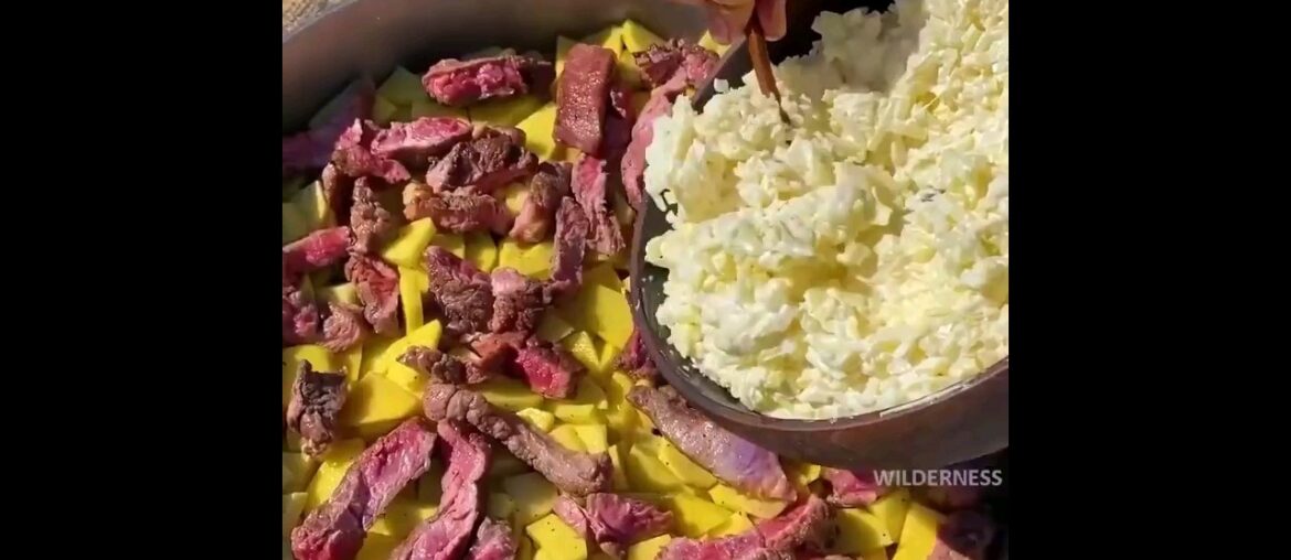 The recipe of french meat.