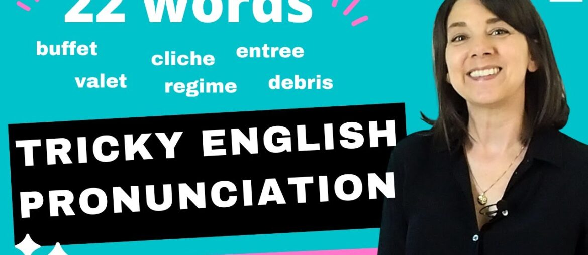 TRICKY! How to Pronounce French Words in English TRICKY! How to Pronounce French Words in English