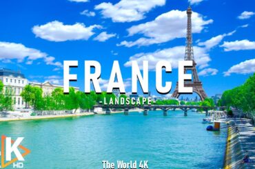 France 4K - Beautiful Nature Scenic Videos With Relaxing Music - Video 4K HD