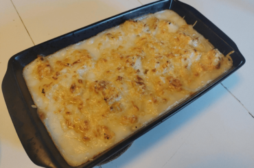 Gratin de pomme de la terre et de choux fleur