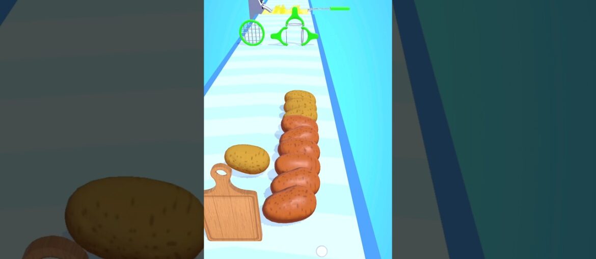 french fry making potato rush #gaming