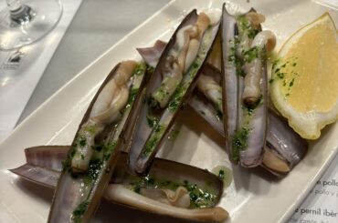 Razor Clams Tapas, Barcelona, Spain