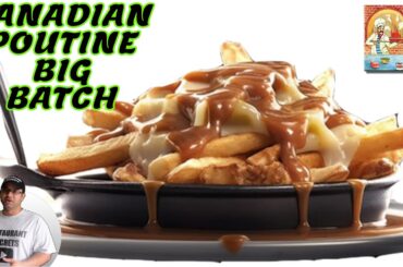 Poutine Paradise: A Step-by-Step Guide to Making a Large Batch | Big Batch Poutine by chef Siddiqui