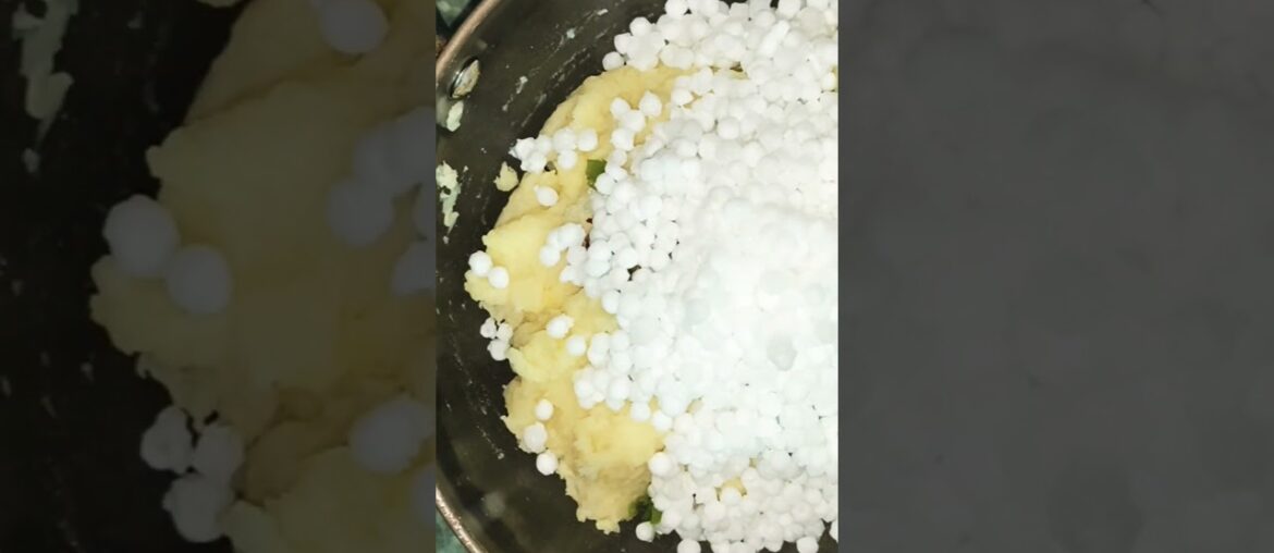 Crispy Sabudana French Fries #youtubeshorts