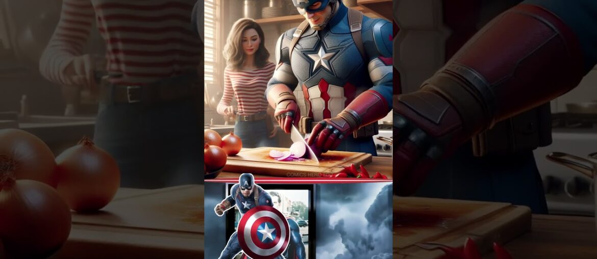Super Heroes Like Cutting French Onion #shortsvideo