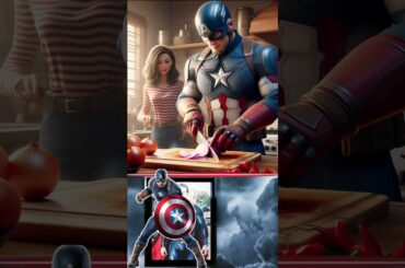 Super Heroes Like Cutting French Onion #shortsvideo