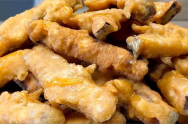 The most delicious eggplant recipe! Incredibly crunchy aubergines! Better than french fries!