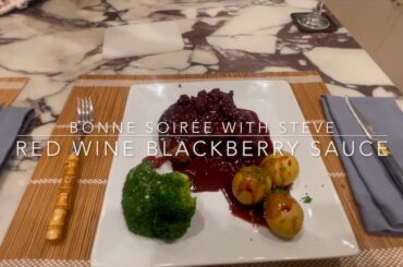 French Twist! Blackberry Sauce (Perfect with ANY Meat!)