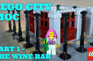 Lego City Wine Bar MOC | Part 1
