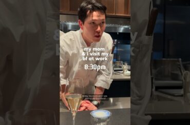 My mom and I eat where my chef bf works!!! | #nycvlog