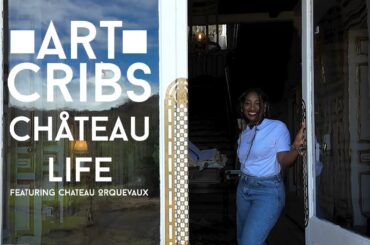 Inside My  Art Chateau in the French Counytrside