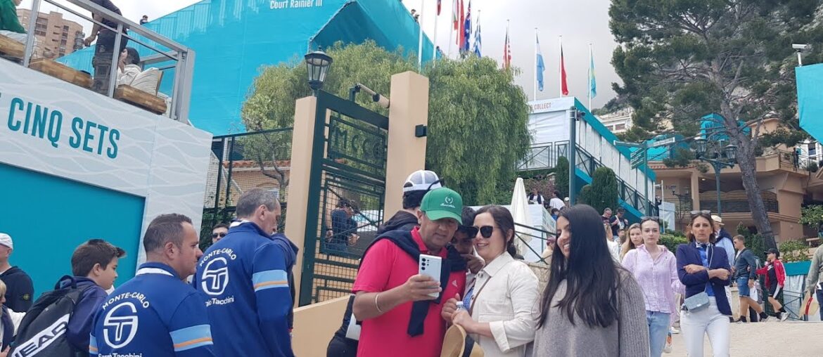 Monte-Carlo Rolex Masters 2024 Returns to Monaco - Starts Today Watch the Fans Opening Day