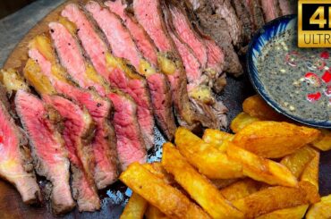 STEAK WITH FRENCH FRIED RECIPE @foodatasty