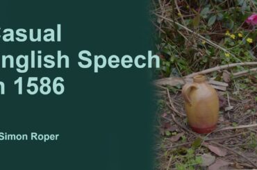 Conversational English in 1586