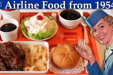 Airline Food During the Golden Age of Air Travel