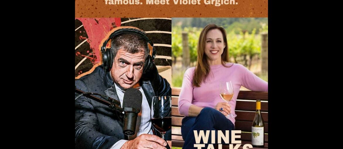Mike Grgich made California wine famous. Meet Violet Grgich. Mike Grgich made California wine famous. Meet Violet Grgich.