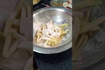 Quick Homemade Aloo French Fries Recipe | Crispy Finger Chips in Minutes! #HomemadeFrenchFries