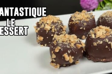 Only 2 Ingredients! Condensed Milk & Walnuts Recipe! 5 Minutes! Best French Dessert!