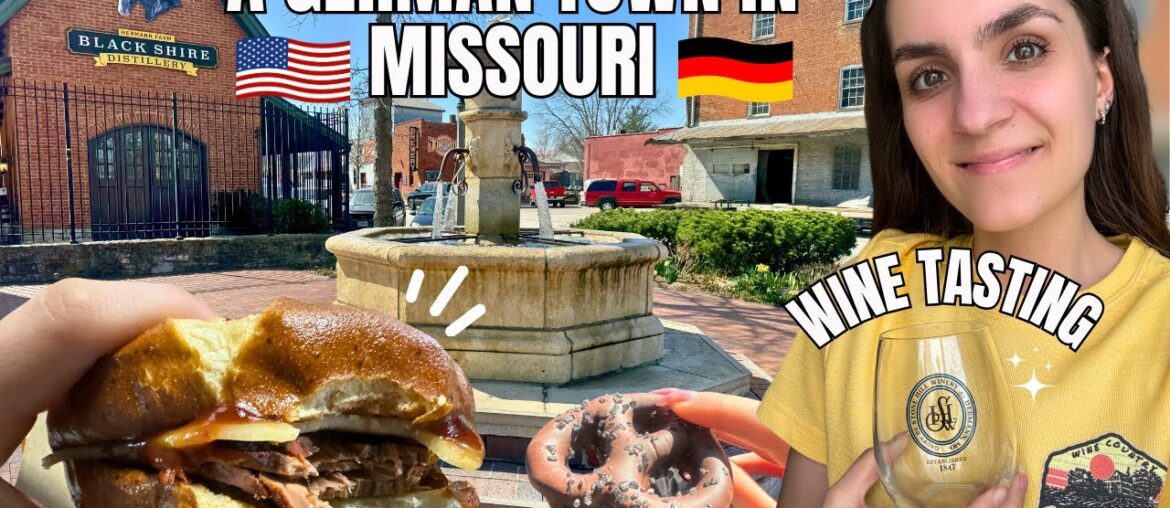 A French Girl in the USA | German Sandwich, Stone Hill Winery, Courthouse, Caboose Museum at Hermann