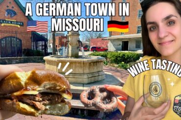A French Girl in the USA | German Sandwich, Stone Hill Winery, Courthouse, Caboose Museum at Hermann