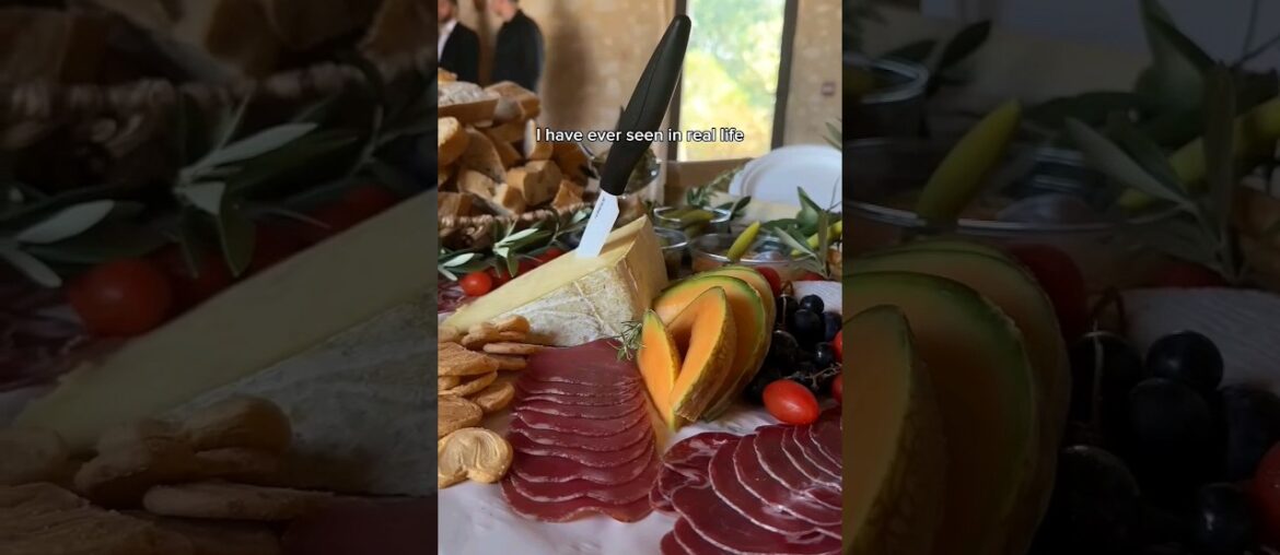 wedding #food #brunch #francefood #parisianfood #wine #foodie #wedding #weddingfood #shortvideo