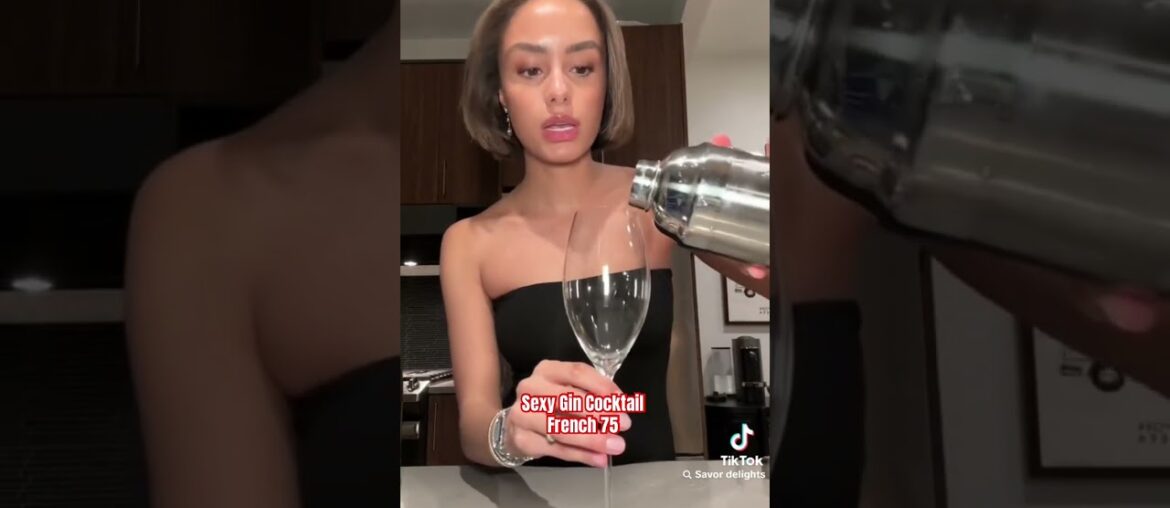 Gin French 75 Shaken by @savordelights