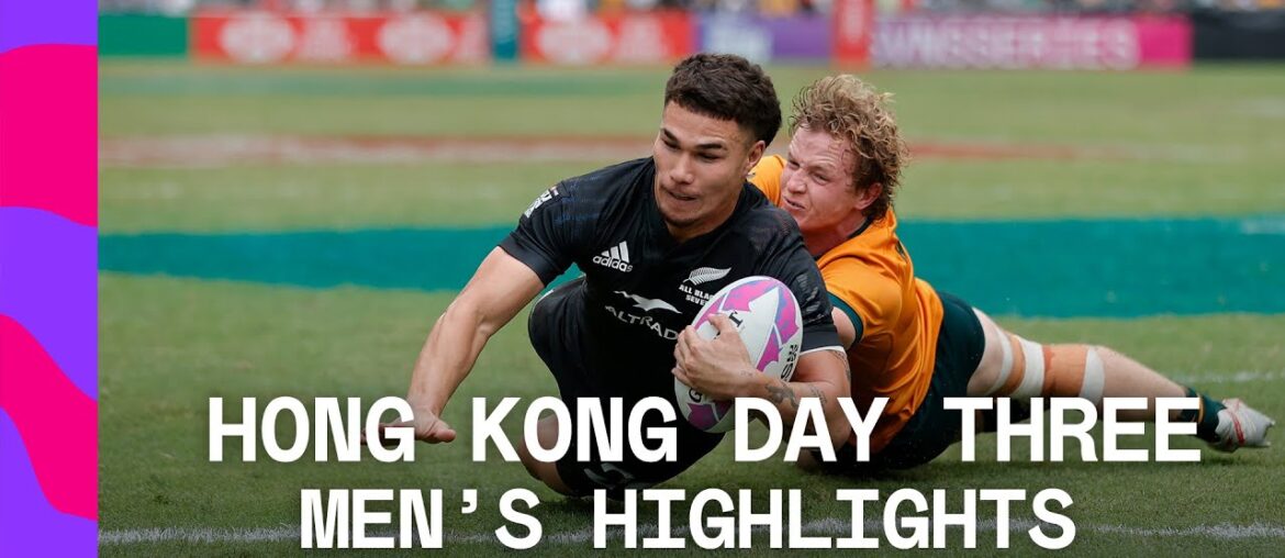 New Zealand victorious in TENSE final | Cathay/HSBC Sevens Day Three Men's Highlights