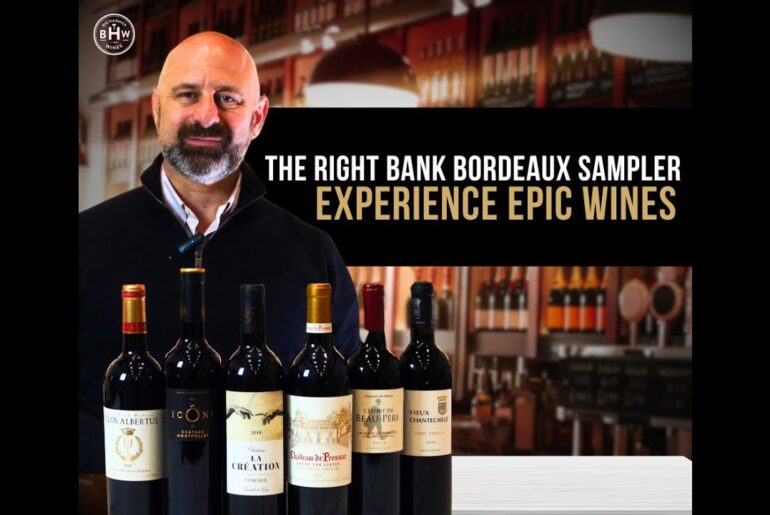 The Right Bank Bordeaux Sampler, Experience Epic Wines