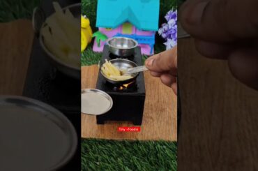 Mini French fries recipe #miniaturecooking #real #yttrending #viral #tinyfoodie
