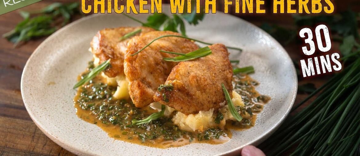 Try this Amazing Chicken with Fines Herbs Sauce Try this Amazing Chicken with Fines Herbs Sauce