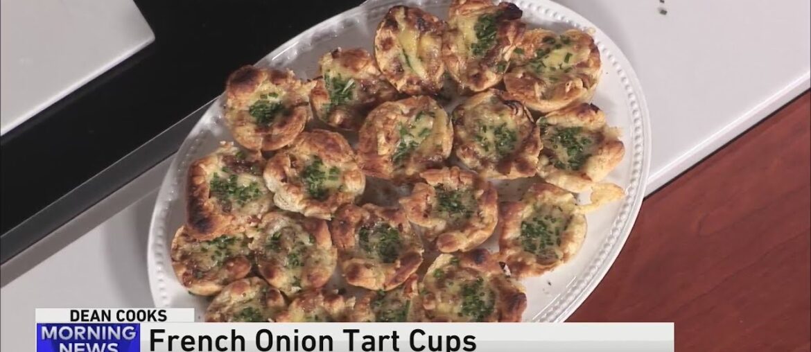 Dean shares his recipe for French Onion Tart Cups