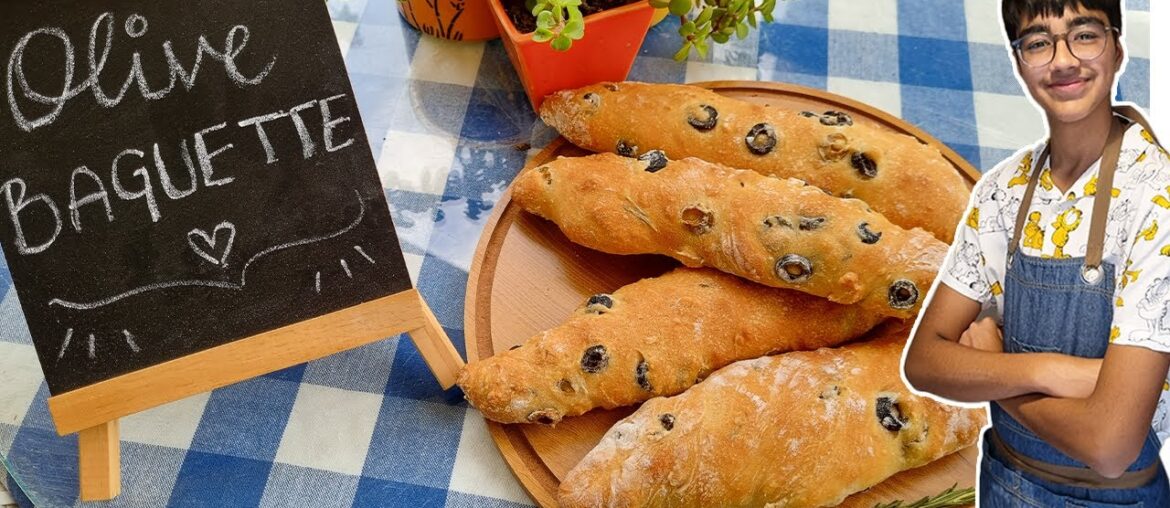 Eggless French Olive BAGUETTES || Fresh And Easy Baguettes Recipe || Arjun Gaba