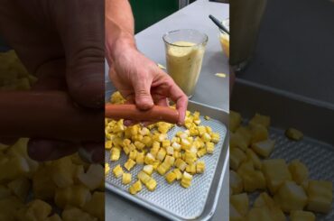 Making A Korean Corn Dog