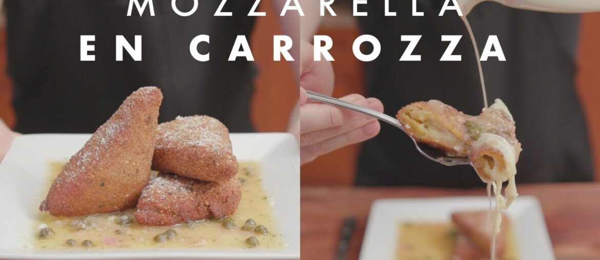 Mozzarella en Carrozza in a Francese Sauce Recipe