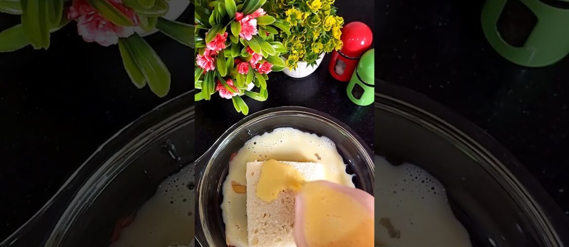 CAKEY French Toast Recipe #frenchtoast #toast #cakeytoast #recipe #bread #breadrecipes #viralshorts