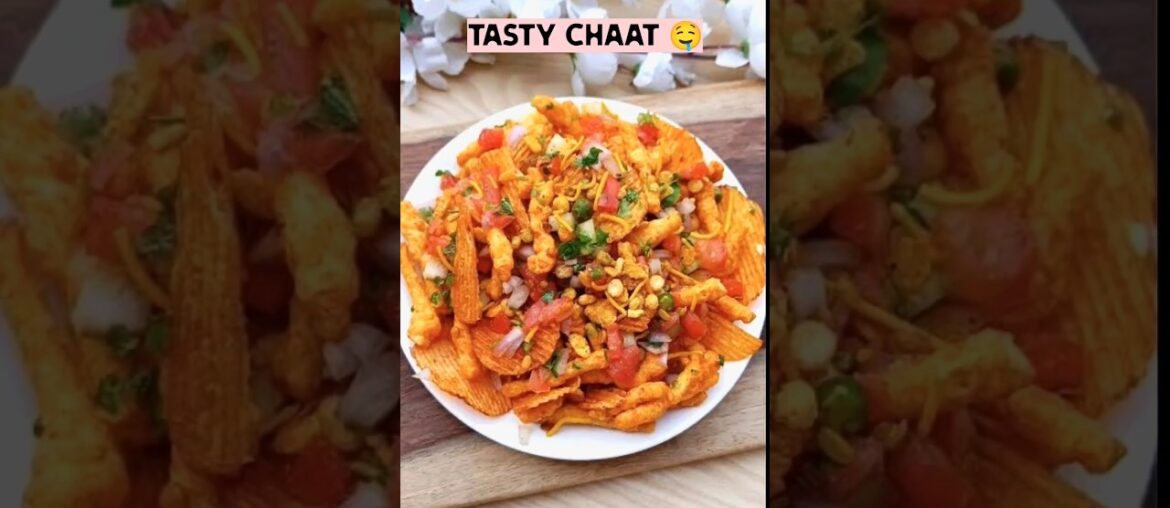 Potato chips Chaat Recipe | Lays Chips Chaat | Spicy Tasty Chaat |#shorts
