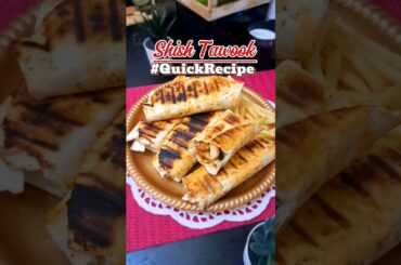 Shish Tawook Recipe | Shish Tawouk Sandwich | Quick and Easy Recipes #shorts #ytshorts